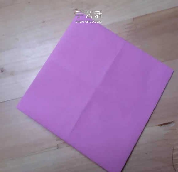 旋转纸陀螺怎么折图解 简单花型陀螺折纸教程(图29)
