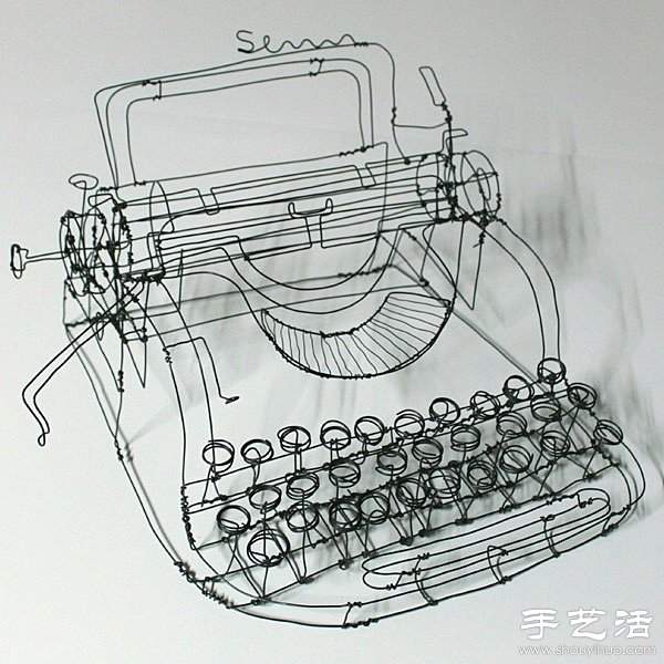 铁丝手工DIY的精美工艺品(图8)