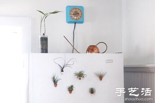 DIY手工制作迷你盆栽冰箱贴(图6)