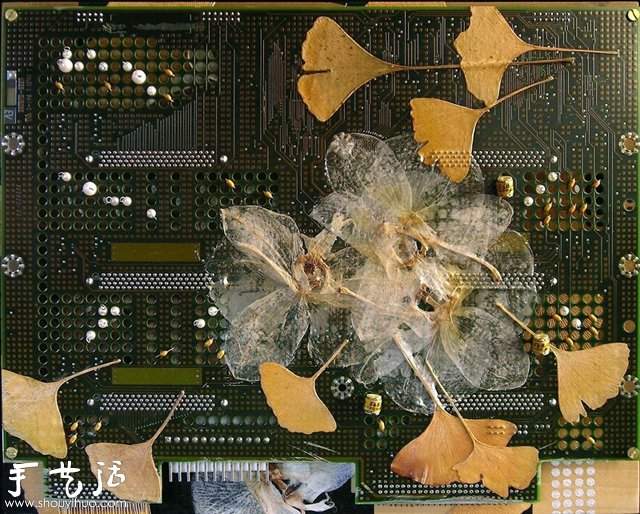 电子垃圾DIY环保艺术画(图3)