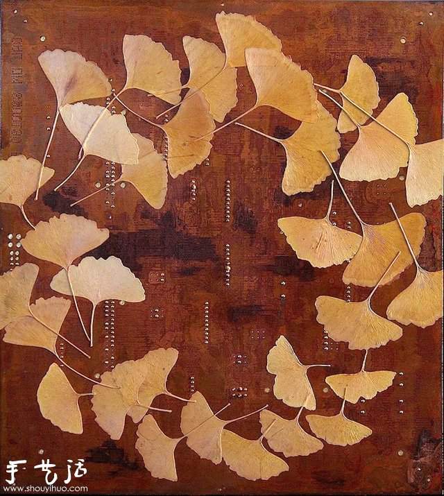 电子垃圾DIY环保艺术画(图7)