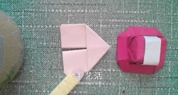简单小帽子的折纸方法 带帽檐帽子怎么折图解(图7)