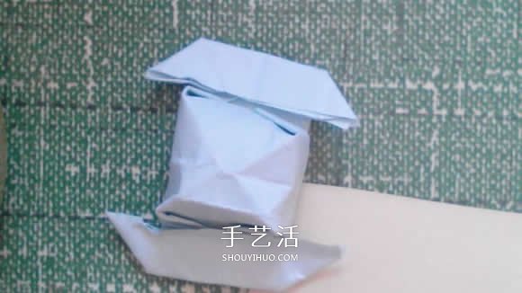 简单小帽子的折纸方法 带帽檐帽子怎么折图解(图15)