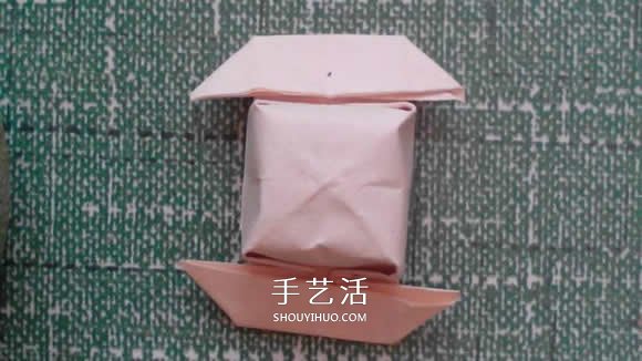 简单小帽子的折纸方法 带帽檐帽子怎么折图解(图14)