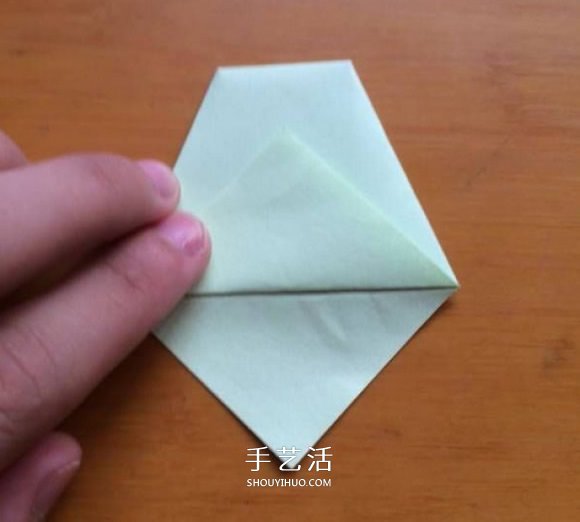 简单的小动物手偶折纸 做出可爱的猫咪手偶(图6)