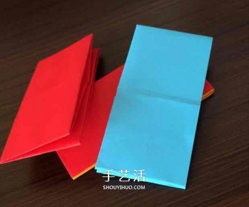 简单几步折叠小纸袋图解 幼儿小钱包折纸方法(图8)