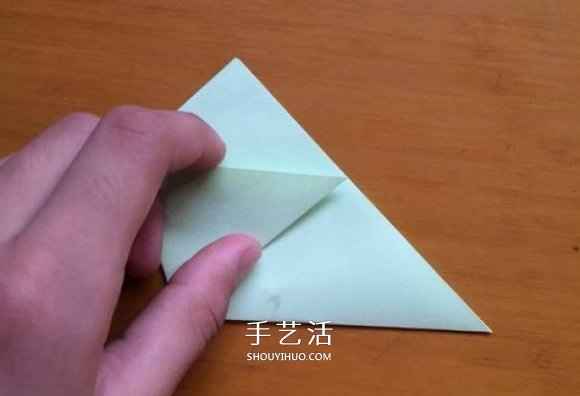 简单的小动物手偶折纸 做出可爱的猫咪手偶(图4)