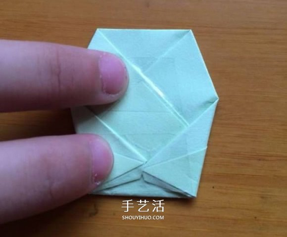 简单的小动物手偶折纸 做出可爱的猫咪手偶(图10)