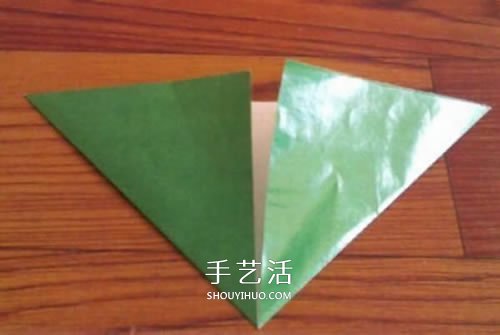 粽子的折法图解简单 纸粽子怎么折的教程(图3)