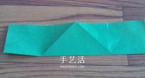 粽子的折法图解简单 纸粽子怎么折的教程(图5)