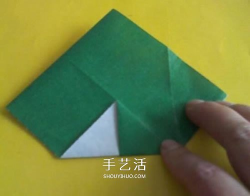 粽子的折法图解简单 纸粽子怎么折的教程(图10)