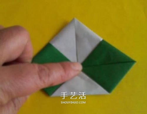 粽子的折法图解简单 纸粽子怎么折的教程(图11)