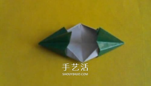 粽子的折法图解简单 纸粽子怎么折的教程(图15)