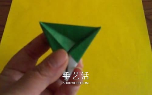 粽子的折法图解简单 纸粽子怎么折的教程(图16)