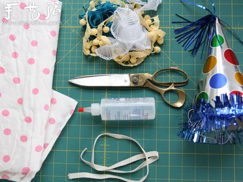 派对帽巧改造，DIY漂亮耐用的布艺派对帽(图2)