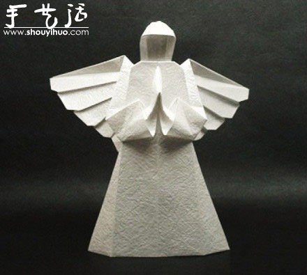 手工折叠天使的教程 - 双维造物网