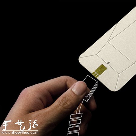 创意立体折纸电话(图2)