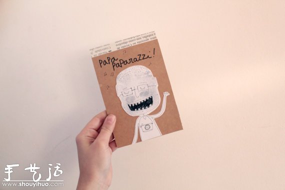 废旧硬纸板DIY个性艺术品(图5)