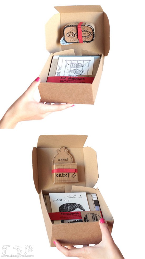 废旧硬纸板DIY个性艺术品(图4)