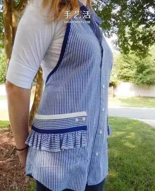 旧衣服改造围裙步骤图解 这样的小妙招别错过！(图11)