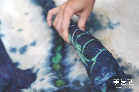衣服靛蓝染色方法步骤 靛蓝染色衣物DIY图解(图16)