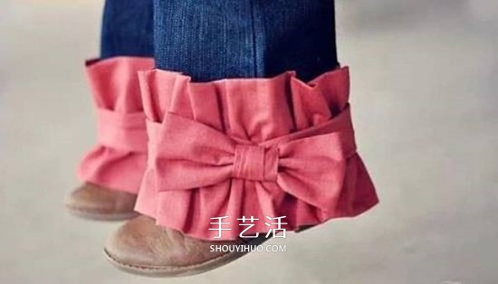 宝宝裤子加长的方法 儿童裤子改造加长图解(图1)
