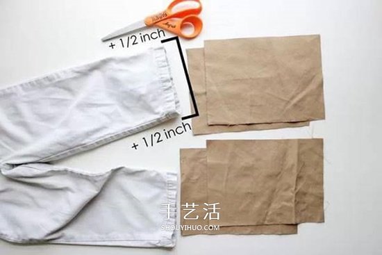宝宝裤子加长的方法 儿童裤子改造加长图解(图5)