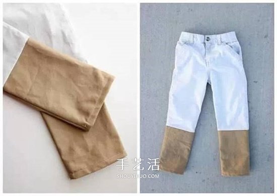 宝宝裤子加长的方法 儿童裤子改造加长图解(图10)