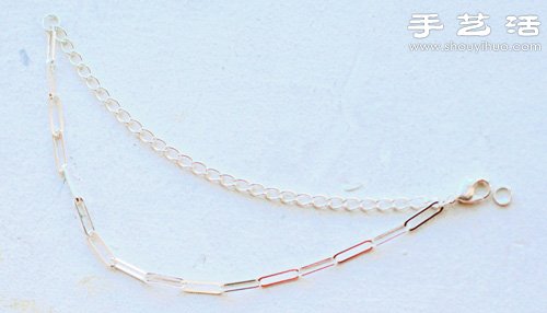 旧衬衫改造手工DIY水晶折领衬衣(图7)