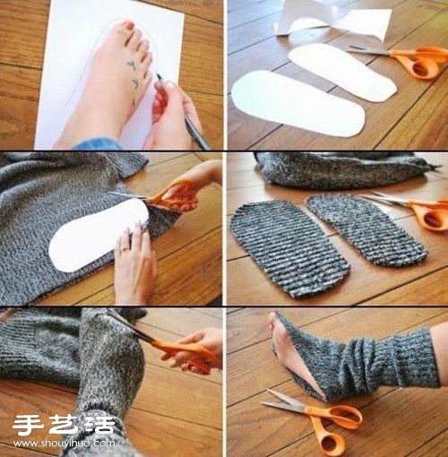 旧毛衣改造再利用 旧毛衣DIY废物利用大全(图8)