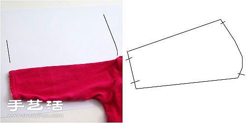 宝宝旧衣服改造教程 DIY简单的撞色宝宝衣(图3)