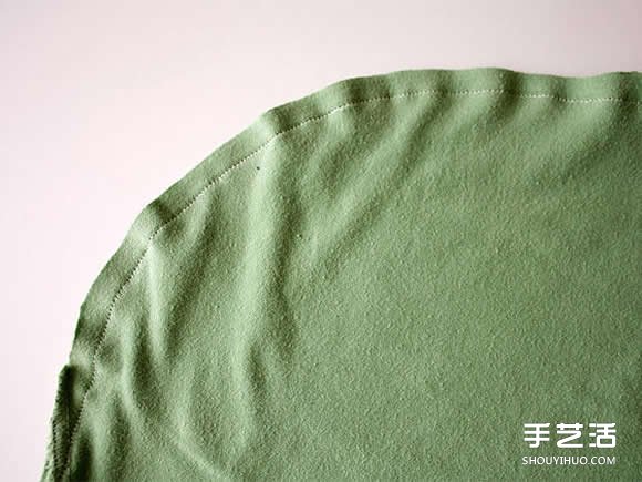 旧T恤改造网眼袋的方法 DIY网眼袋制作教程(图4)