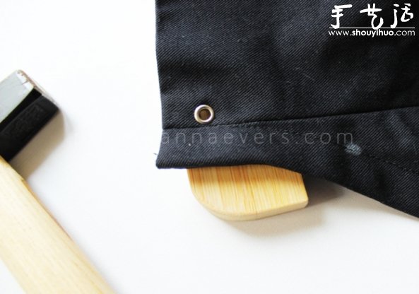 女式小西装改造教程~DIY抽绳西装(图10)