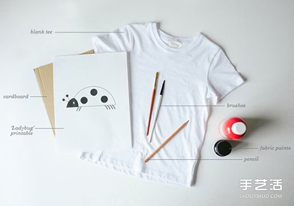 妈妈的手绘T恤DIY 送给可爱儿子的爱心礼物(图14)