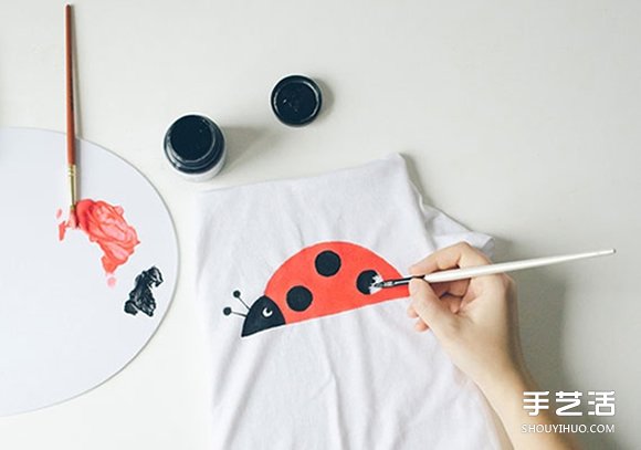 妈妈的手绘T恤DIY 送给可爱儿子的爱心礼物(图16)
