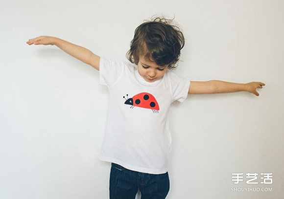 妈妈的手绘T恤DIY 送给可爱儿子的爱心礼物(图18)