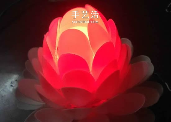 自制母亲节礼物莲花灯的方法 环保又美丽！ - 双维造物网