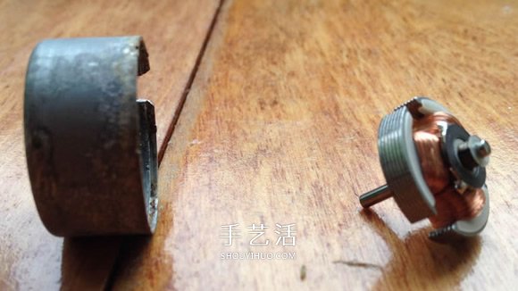 用旧马达DIY制作酷炫陀螺的方法教程(图8)