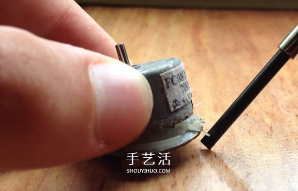 用旧马达DIY制作酷炫陀螺的方法教程(图5)