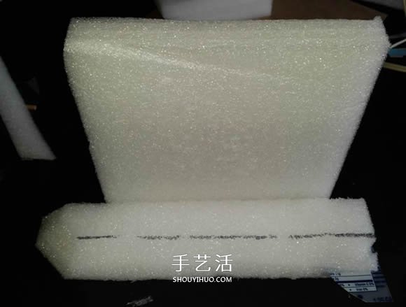 用泡沫板做双体帆船的制作方法图解教程(图15)