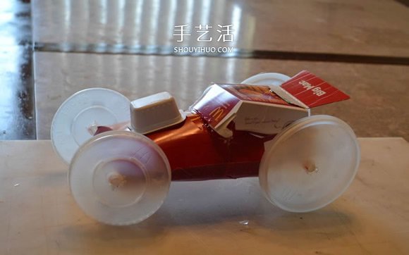 麦当劳包装盒废物利用 手工制作酷炫赛车模型(图11)