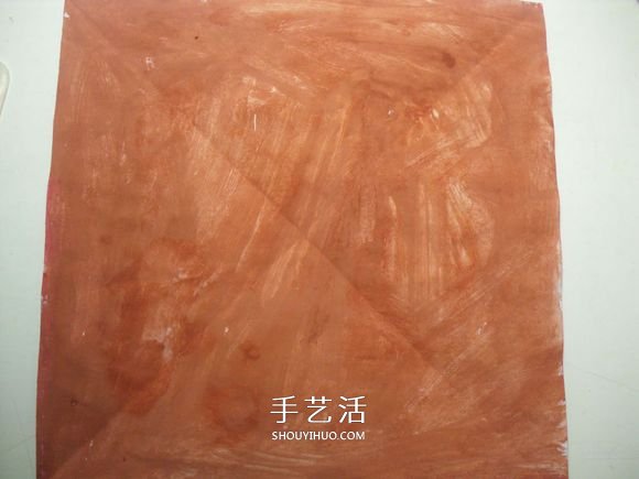手工篝火的折纸方法 怎么折纸火焰图解教程(图4)