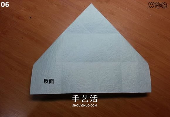卡通天使的折纸教程 手工折可爱的天使图解(图7)