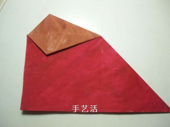 手工篝火的折纸方法 怎么折纸火焰图解教程(图11)