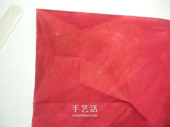 手工篝火的折纸方法 怎么折纸火焰图解教程(图13)