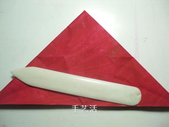 手工篝火的折纸方法 怎么折纸火焰图解教程(图16)