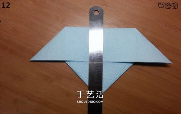 卡通天使的折纸教程 手工折可爱的天使图解(图13)
