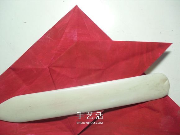 手工篝火的折纸方法 怎么折纸火焰图解教程(图19)
