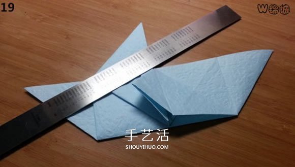 卡通天使的折纸教程 手工折可爱的天使图解(图20)