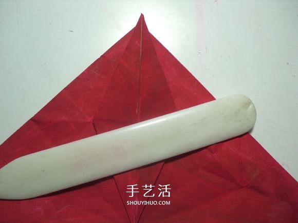 手工篝火的折纸方法 怎么折纸火焰图解教程(图21)